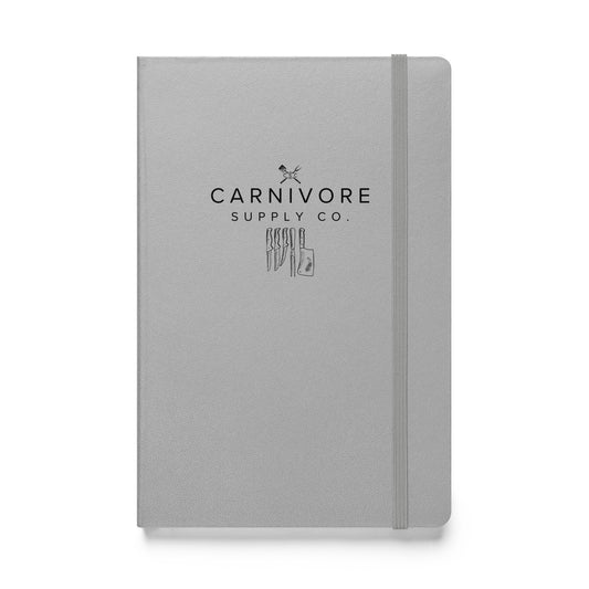 Hardcover Bound Notebook - Carnivore Sophisticated Logo