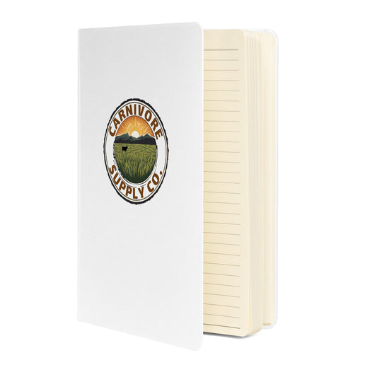 Hardcover Bound Notebook - Carnivore Regenerative Logo